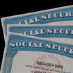 Close up of a stack of SSN cards.