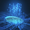 Digital fingerprint integrated on a printed circuit releasing binary code