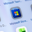 The Microsoft Store app open in the Windows application center.