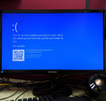 Computer with blue screen issue