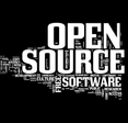 A words collage of Open Source Software concepts