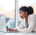 Person at laptop