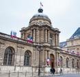 The Senate of France located at the Luxembourg Palace.