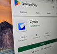 Gyazo store page on Google Play.