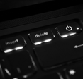 The delete key.