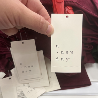 A New Day priceless tag.