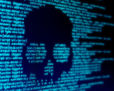 computer virus on screen