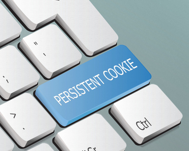 persistent cookie written on keyboard