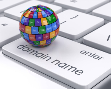 Color cubes in the sphere shape domain names