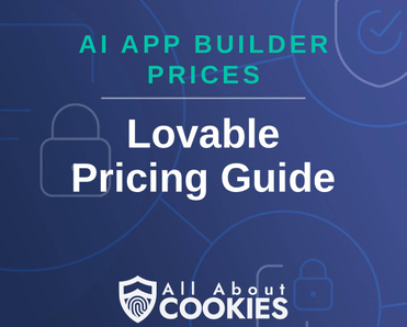 A blue background with locks and the text "Lovable Pricing Guide"