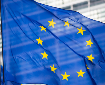 EU flag.