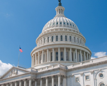 The United States Capitol Building in Washington, DC.