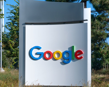 Google headquarters logo.