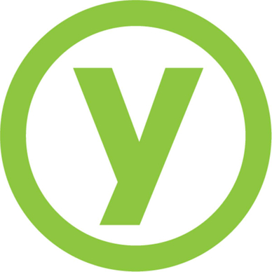 Yubico Security Key logo a neon green Y inside of a hollow green circle
