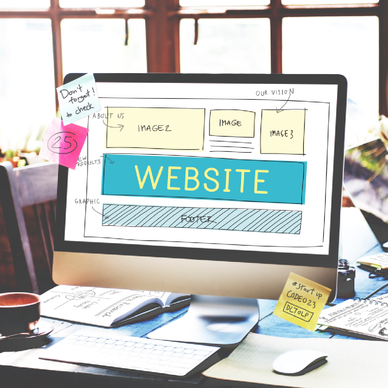 Building blocks to a website