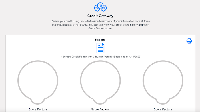 The PrivacyGuard Total Protection plan includes credit reports from all three major bureaus.