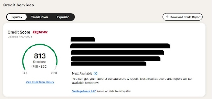 We saw our Equifax credit score and credit report information almost immediately after signing up for the LifeLock Ultimate Plus plan. 