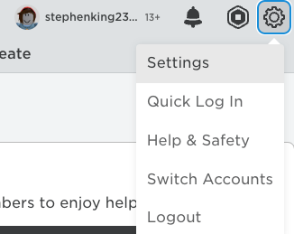 Roblox Settings
