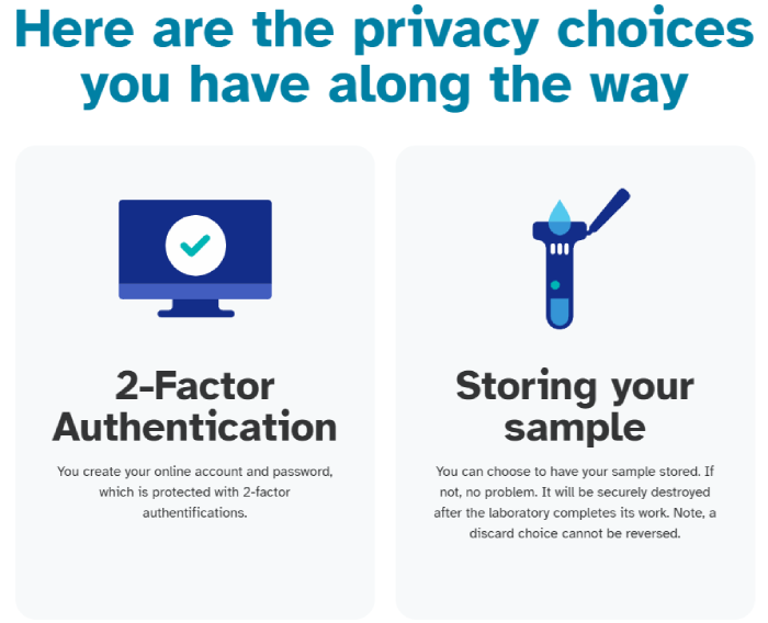 23andMe updated privacy choices