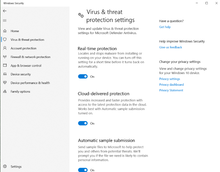 Microsoft Defender's Feature Lineup