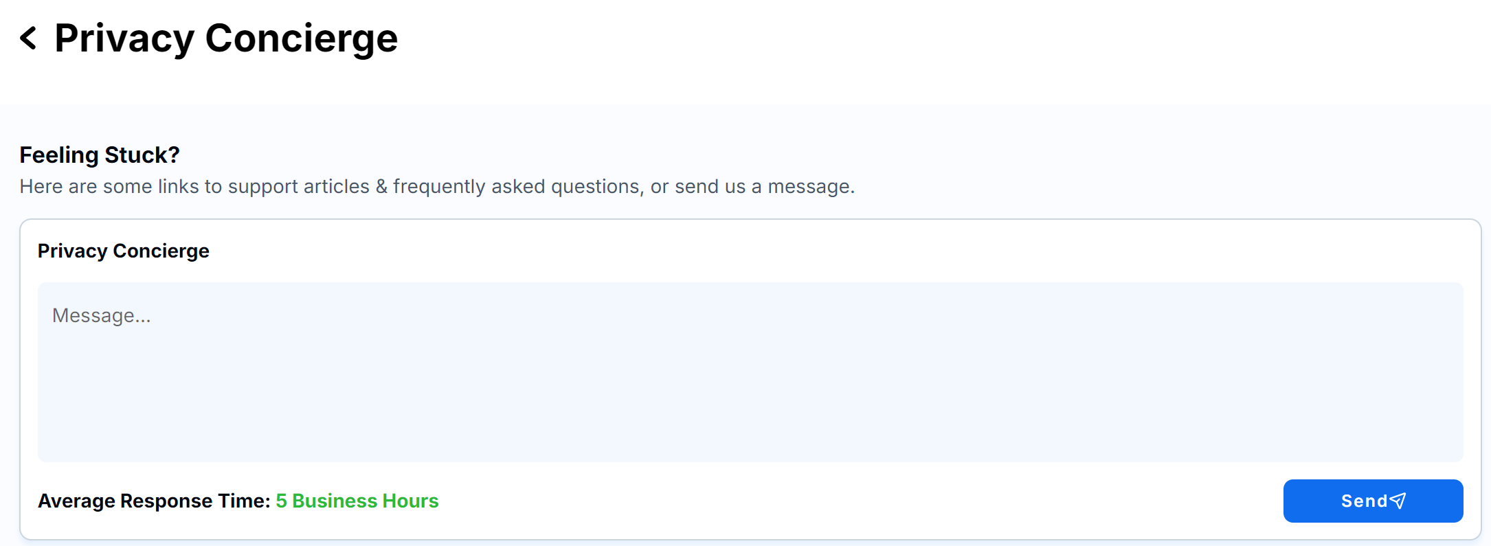Privacy Bee customer service email