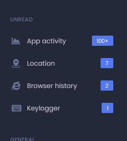 uMobix dashboard alerts