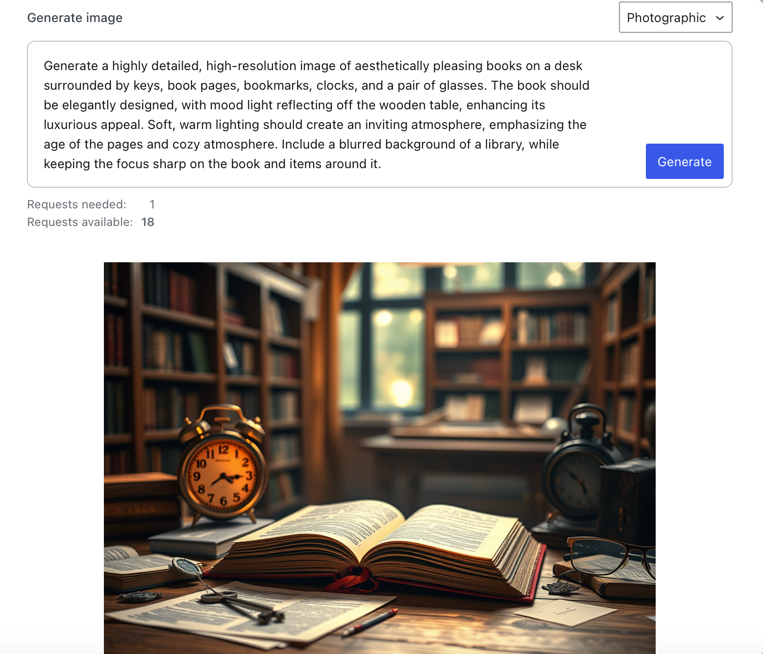 WordPress image creator for All About Cookies test website