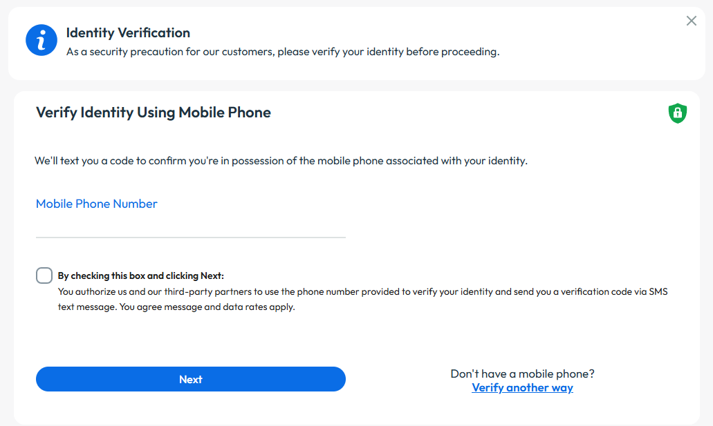 myFICO two-factor authentication 
