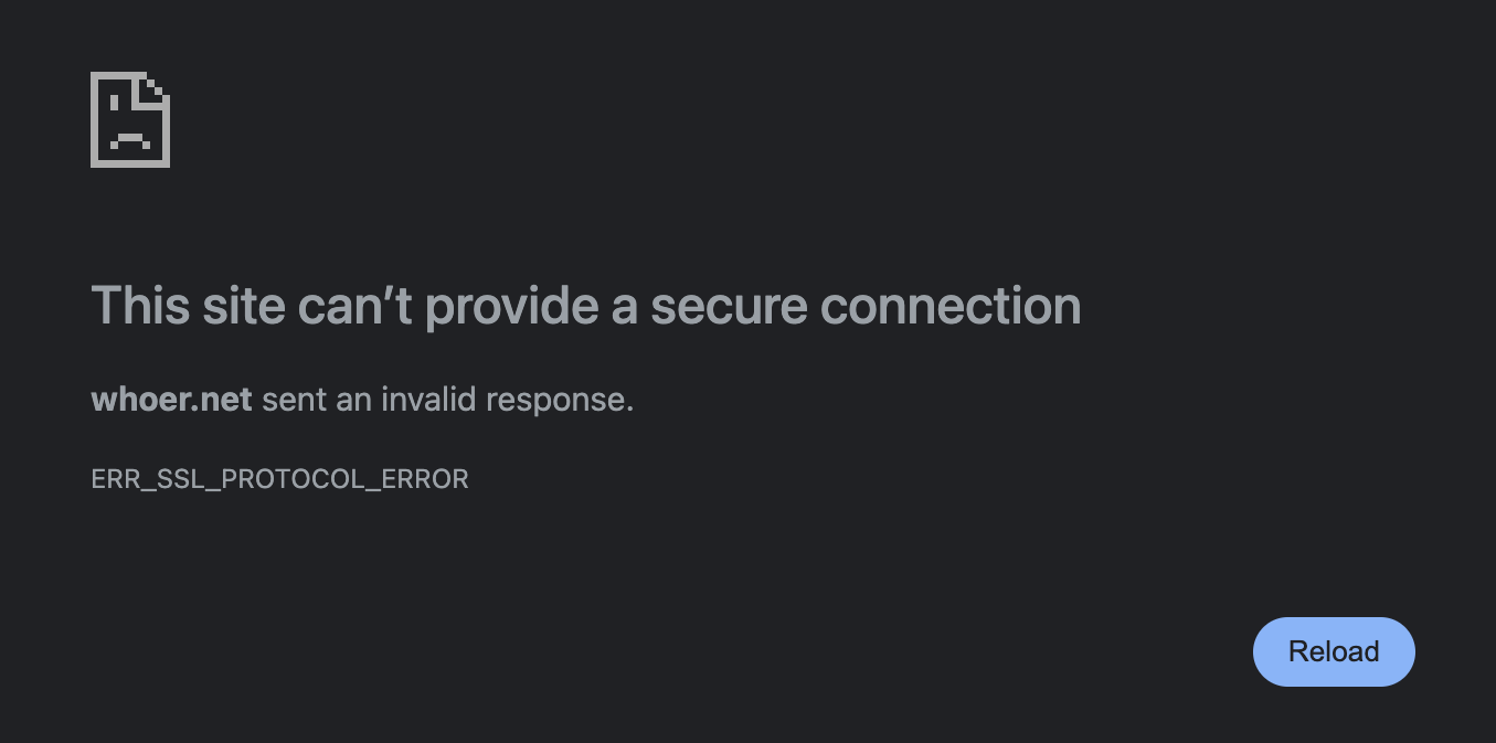 Whoer VPN did not offer a stable, secure connection