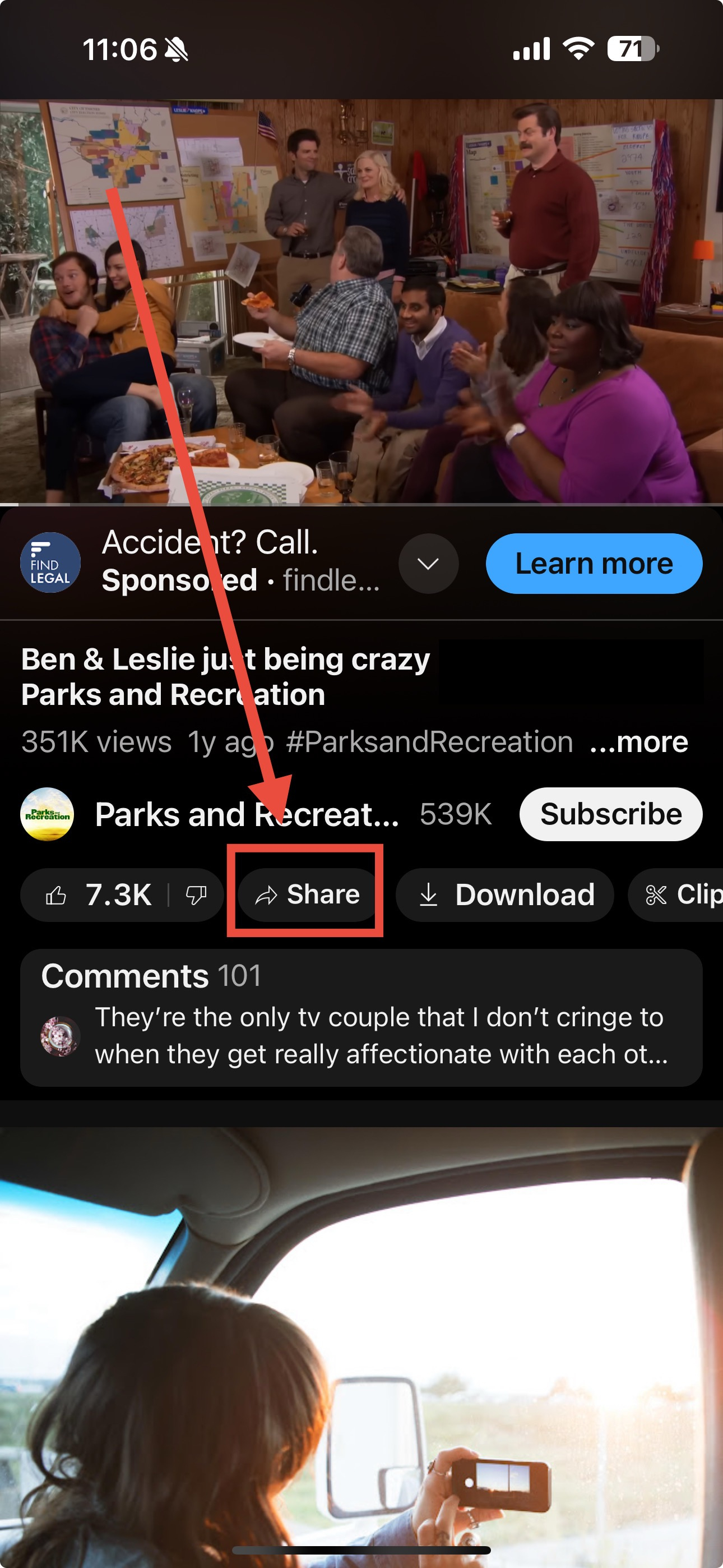 Using Total Adblock on YouTube app iOS