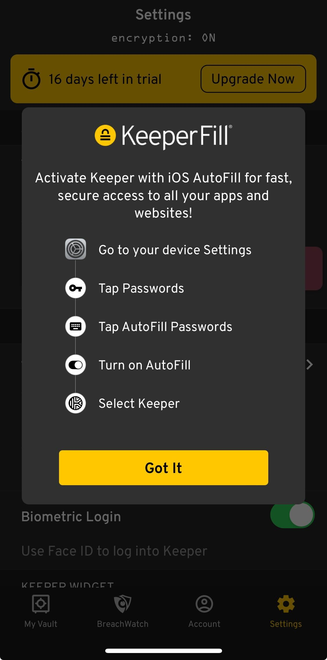 Keeper Password Manager for iPhone