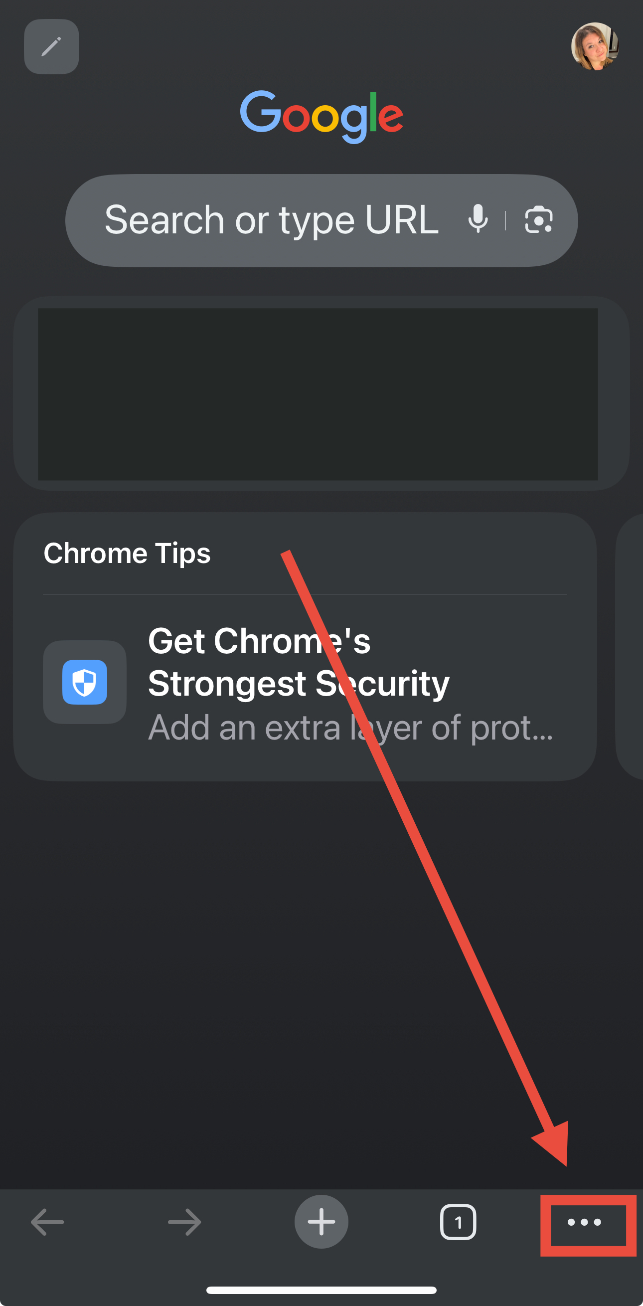 Access iPhone settings to disable Chrome notifications