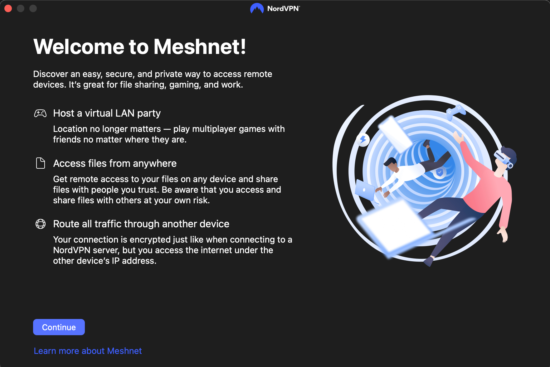 Welcome to NordVPN Meshnet