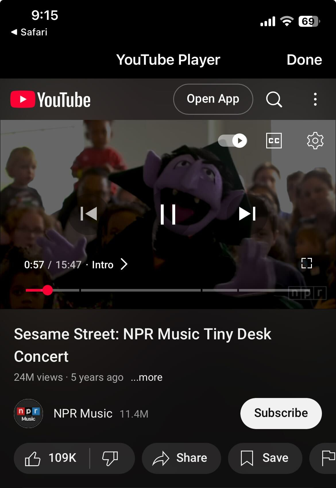 Total Adblock blocking YouTube video ads on mobile