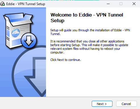 AirVPN outdated setup