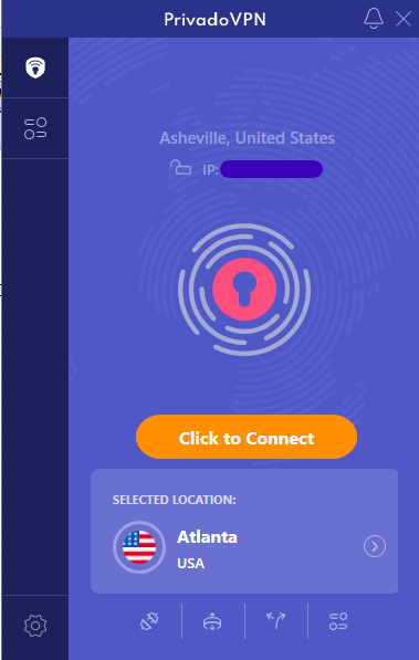 Connecting to PrivadoVPN from USA