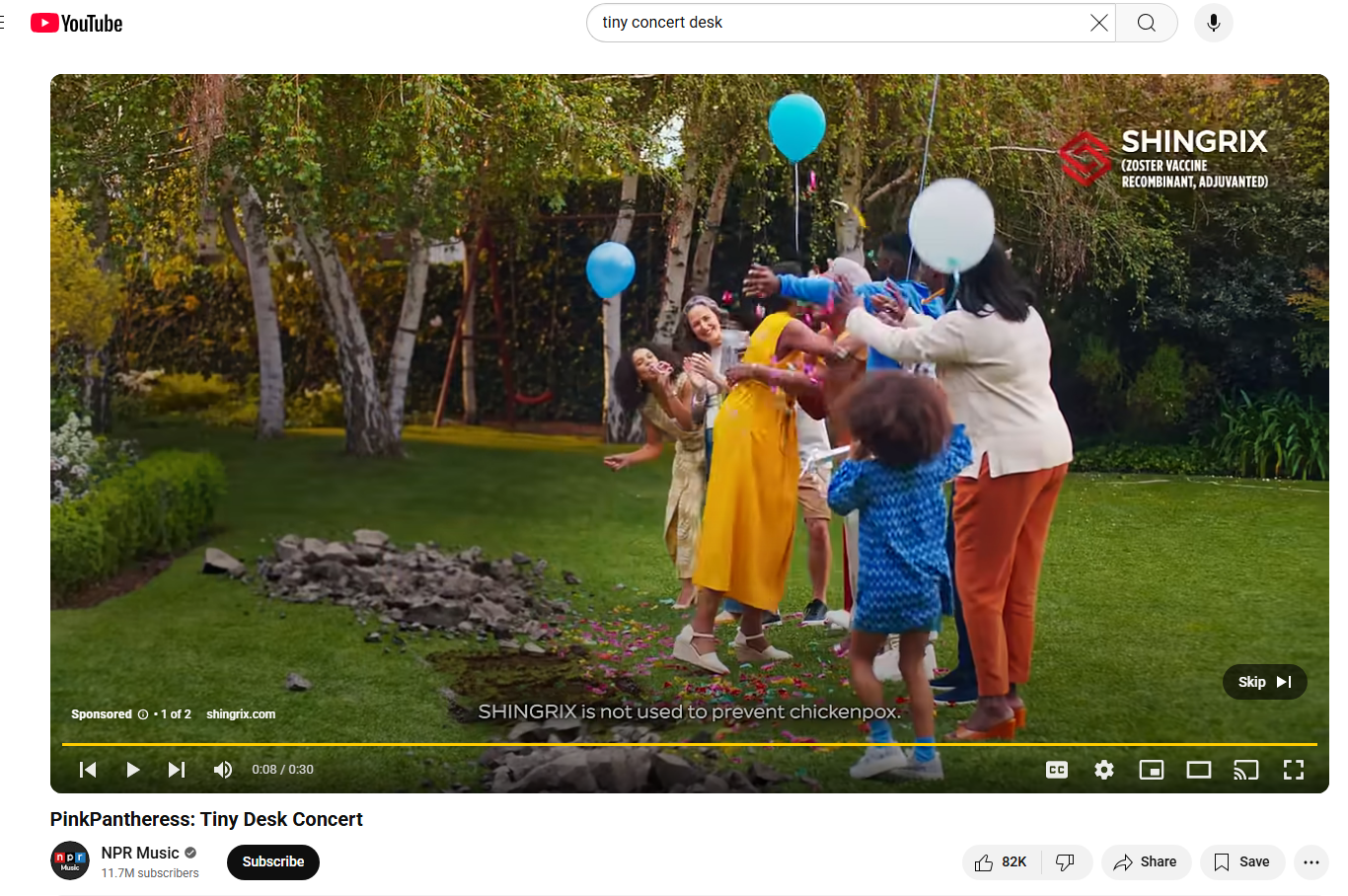 YouTube shows ads without Stands Adblocker on