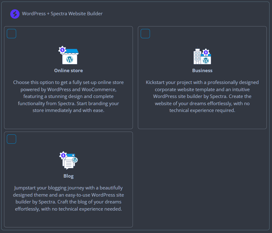 ScalaHosting AI spectra building