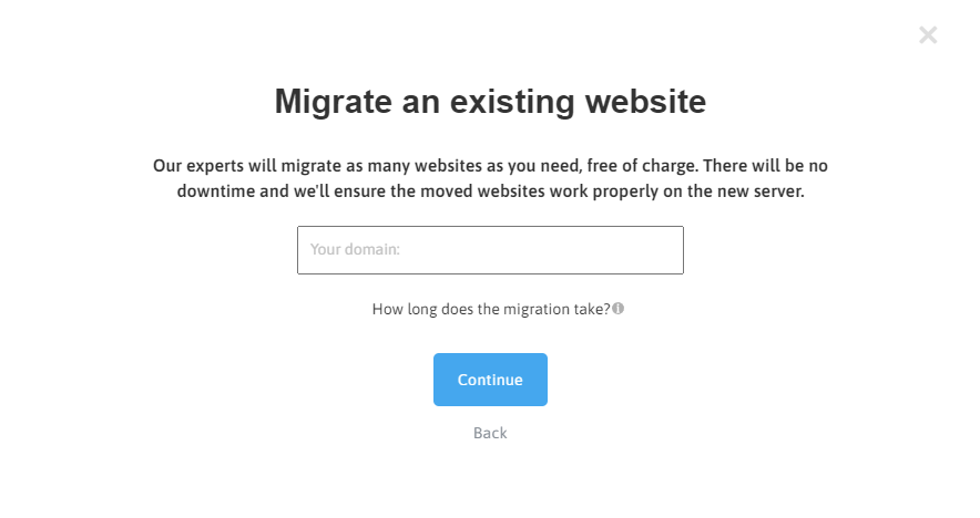 ScalaHosting migration request