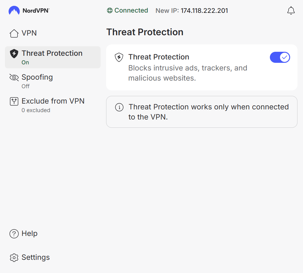 NordVPN Threat Protection Browser Extension