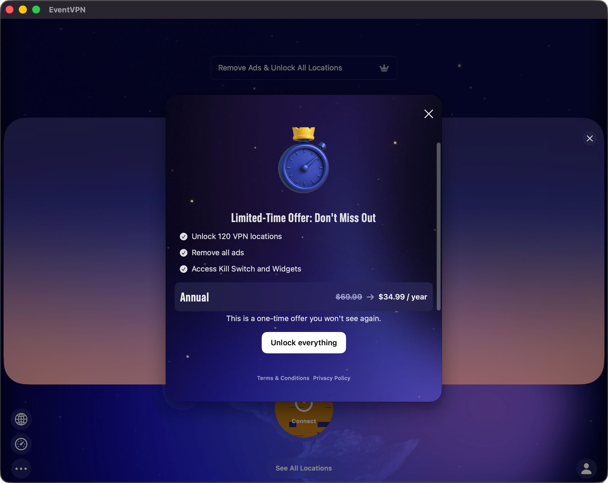 EventVPN offering a discount