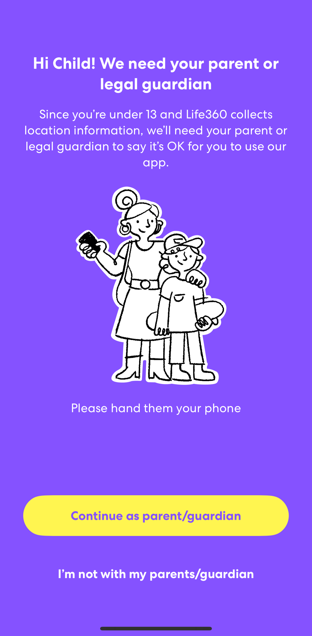 Life360 account setup