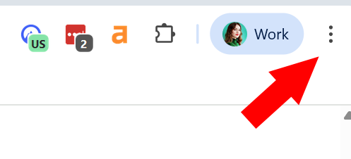 Where to find Settings in Google Chrome