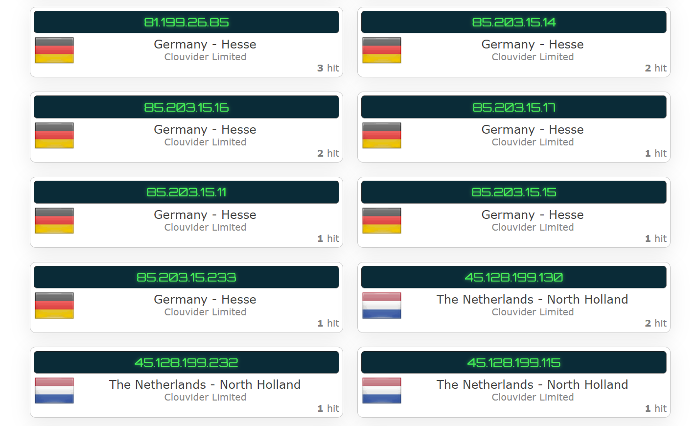 ExpressVPN's kill switch test results (pass)