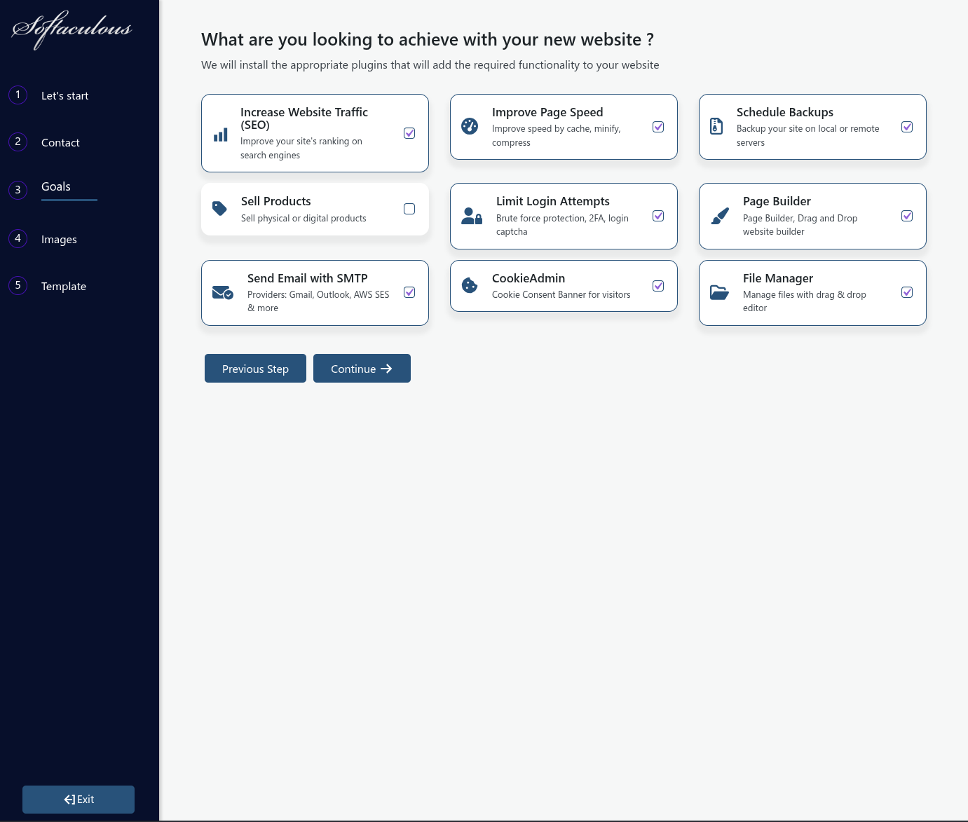 interserver wordpress setup