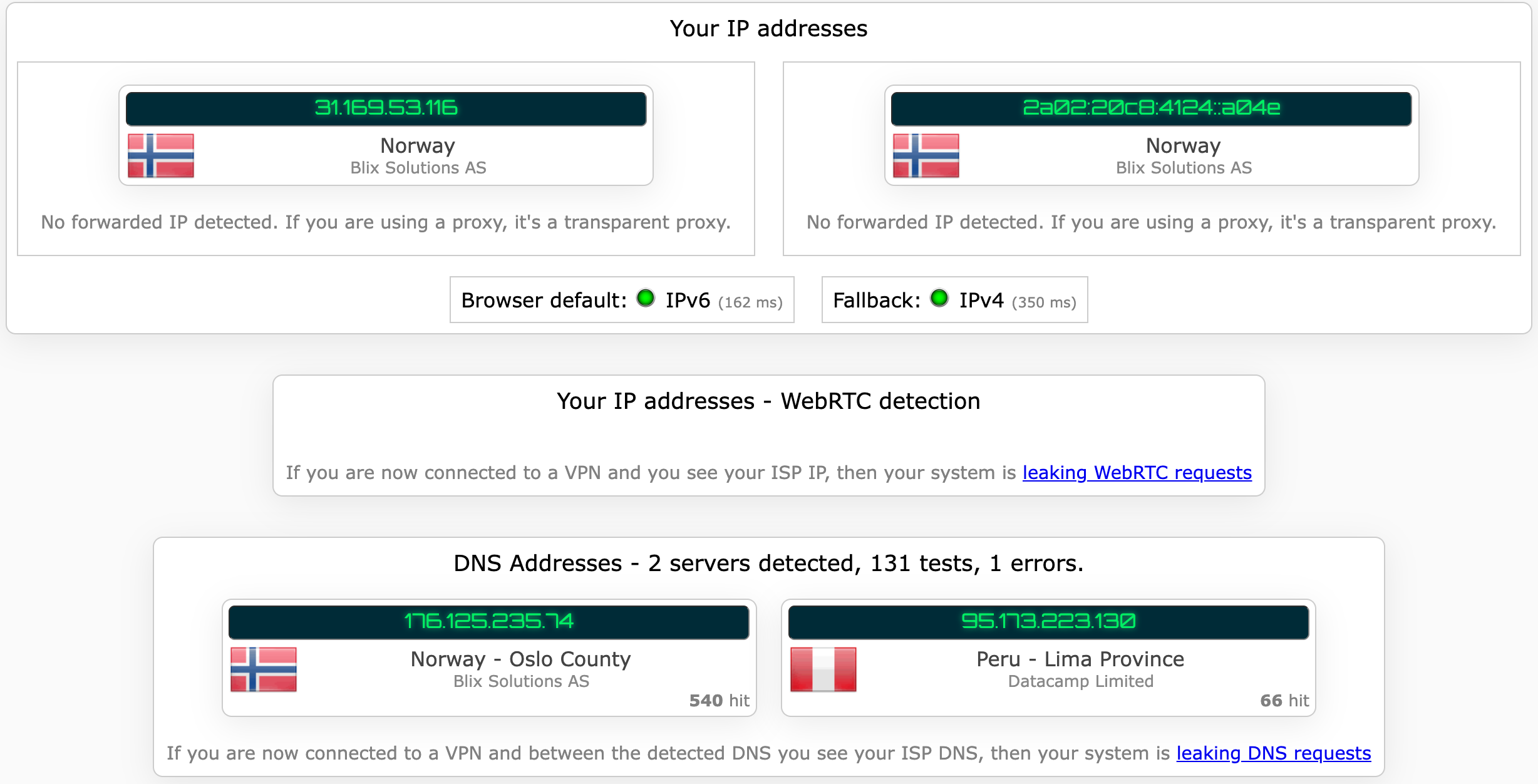 Mozilla VPN's kill switch test results (passed)