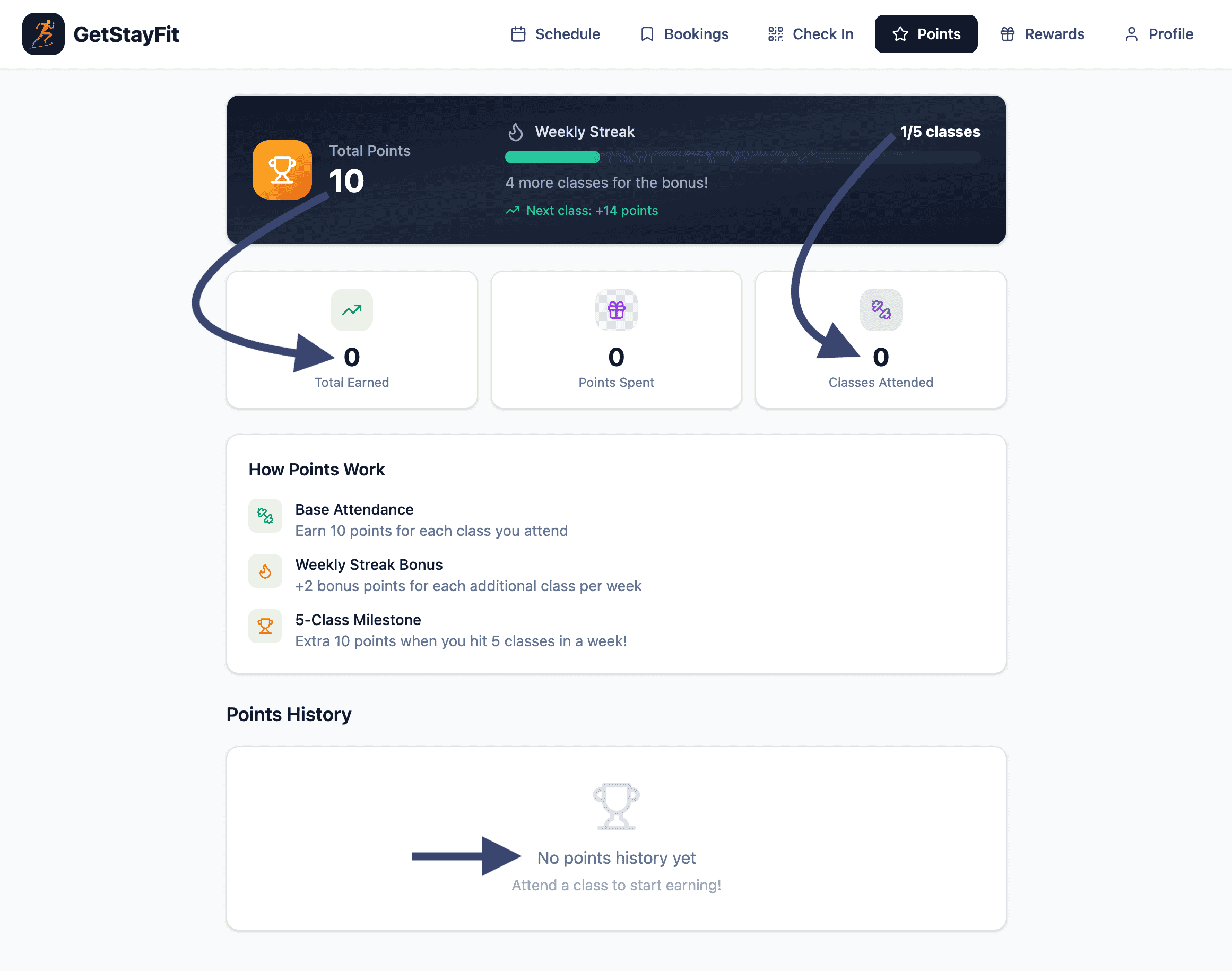 Base44 app test: member points not working
