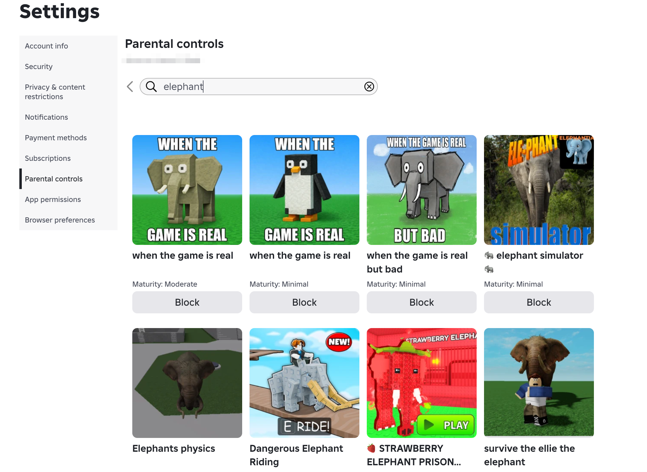 Block Roblox Experiences