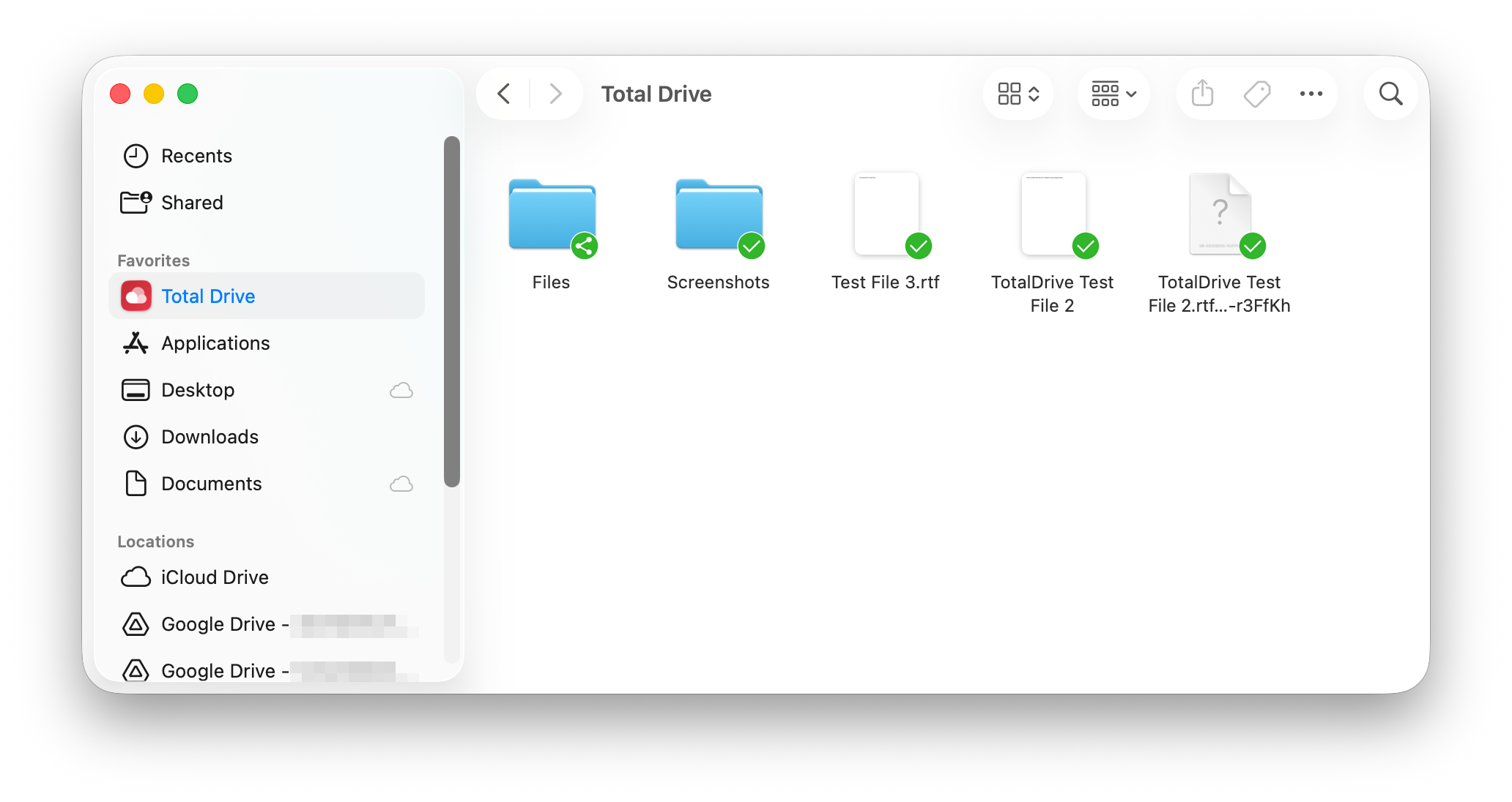 Total Drive offline files with macOS for All About Cookies