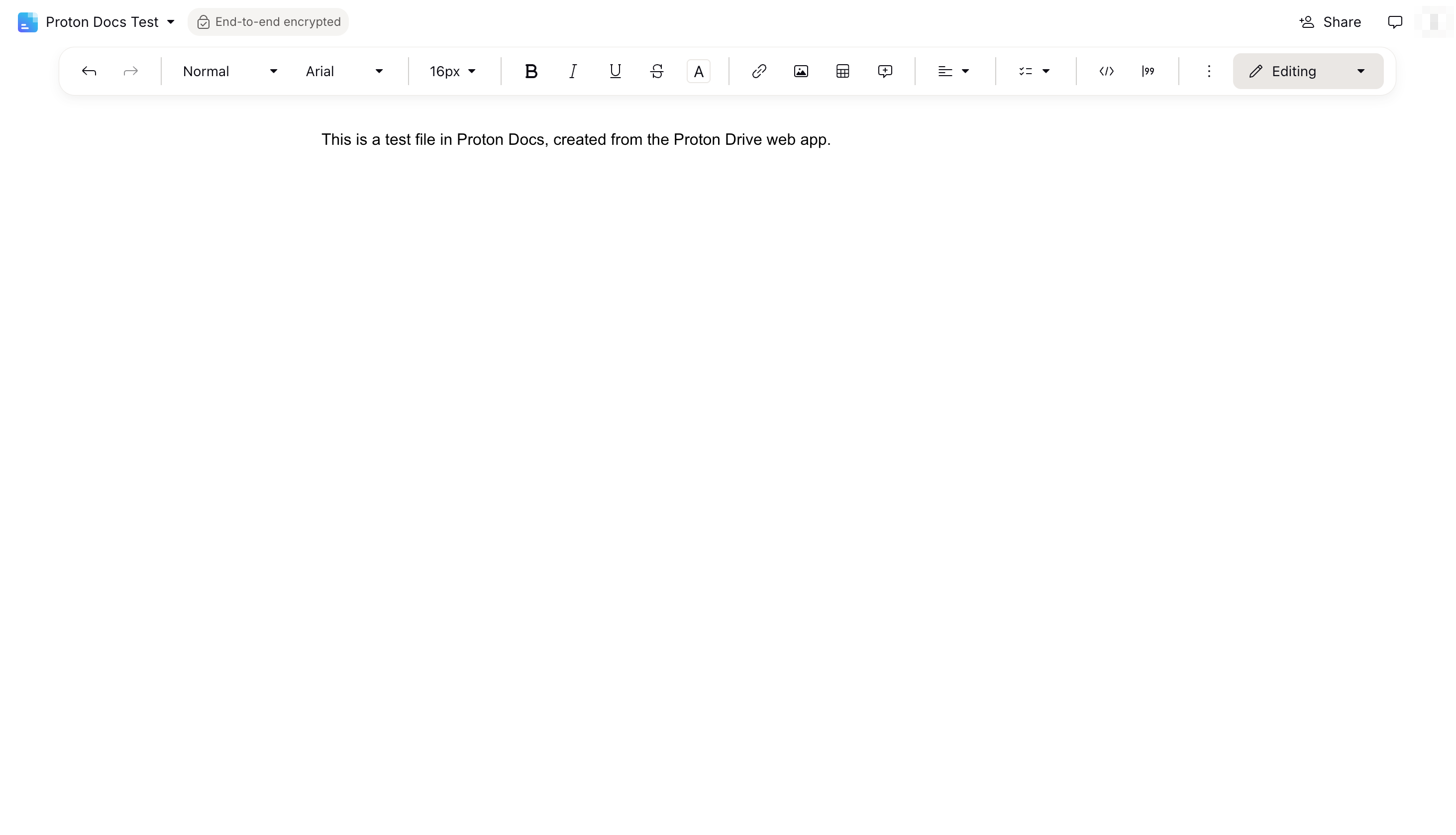 Proton Docs, Google Docs alternative